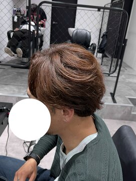 ジェントル(GENTLE) アッシュブラウン センターパート