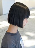 ボブまとまる小顔顔周り10代顎下前髪