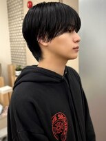 パークレーン アイス イヴェン(park lane ICI yeven)&nbsp;韓国風メンズカットシースルーマッシュダウンパーマウルフYUKI