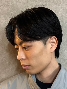 ノーエン(noen) 佐賀センタパートニュアンスパーマツーブロックメンズパーマ