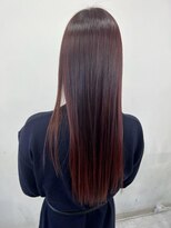 穀雨(Kokuu)&nbsp;大人シアーベージュミニウルフボブミディアムレイヤー