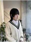 ミディアムウルフカット