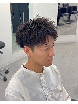 ブライト(BRIGHT) ショートスパイキーパーマ