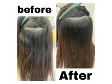 トレイト(Trait)の雰囲気（内側もしっかり伸びる、人気の柔らか縮毛矯正）