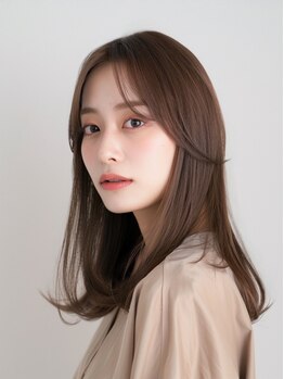 サニー 西中島店(sunny.)の写真/【縮毛矯正¥13500】髪に優しい薬剤を使用◎前髪だけでも可[縮毛矯正/髪質改善/ボブ/学割/前髪カット]