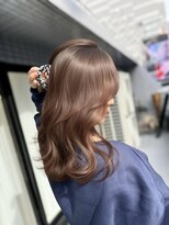 アマトウキョウスマートサロン(AMA TOKYO×Smart Salon) ヘーゼルベージュ ブリーチなし レイヤーカット 海外風