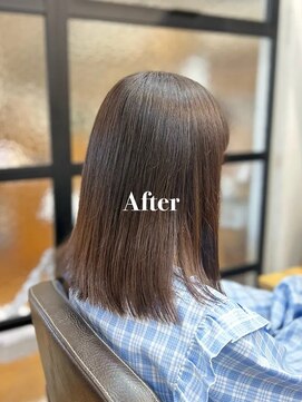 ミナモ(MINAMO) 髪質改善/アッシュベージュ