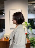 レイヤーボブ×グレージュ｜her都立大学