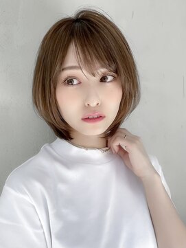 ギークス(GEEKS) 【GEEKS渋谷】チョコレートカラー/レイヤーボブ/ボブウルフ/小顔