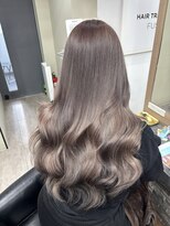 ラピス 横浜(Lapis) Hブリーチカラーアッシュブラウンシルバー髪質改善ハイトーン