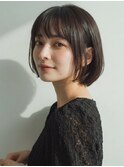 ショートボブ髪型20代30代40代50代前髪あり前髪なし面長丸顔越谷