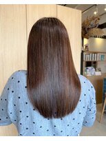 リエットヘアー 西尾市杢左店(Lie-et. hair) 湿気に負けない、大人の艶ストレート|西尾市