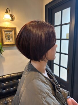 ラポール 蟹江(RAPPORT) 髪質改善ボブ×小顔魅せ ひし形フォルムスタイル