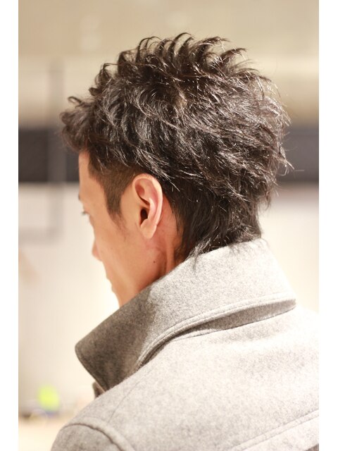 ★Ms hair★mens　otona Black 03