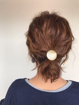 バルヘアーワン 今宿店(Bal hair 1) ボブでも出来るひとつ結び