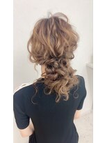 ヘアーセットサロン ピンキー(Hairset Salon Pinky) Pinky.ボリュームシニヨン