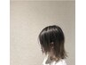 【人気No.2】【ミディアム】カット＋カラー