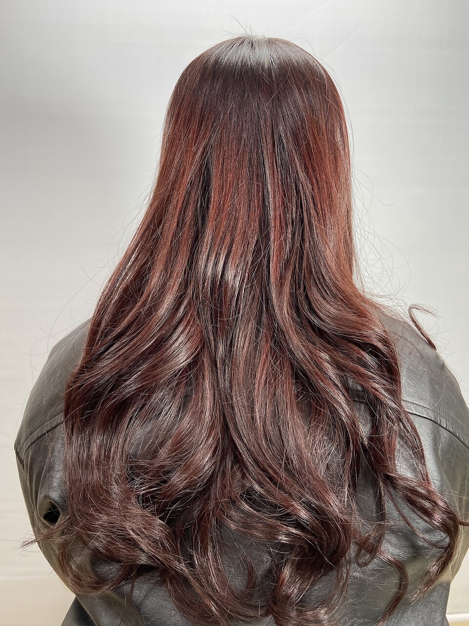 レッドバイオレット/艶髪カラー/落ち着きルビーブラウン：L091515734