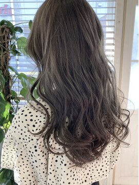 フラバー(flover) ☆flover☆【ブリーチ無し透明感グレー】kanna