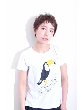 アッシュ 町田駅前通り店(Ash) 【Ash町田駅前通り 清水重人】イルミナカラー×ベリーショート