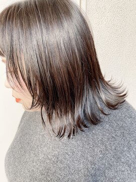 オーティティ(O-TETE) O-tete プチウルフヘアナチュラルグレージュカラー