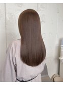 町田ブリーチなしダブルカラー、町田ベージュカラー、オリーブ