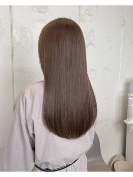 ネルバイグリーン(Nelle by green) 町田ブリーチなしダブルカラー、町田ベージュカラー、オリーブ