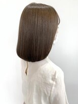 ヘアーアンドスパ フェリーチェ ミチ 野田屋町店(HAIR&SPA felice MICHI) 【feliceMICHI佐藤夏美】艶ベージュロブ