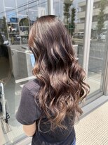 アース コアフュールボーテ 上尾店(EARTH coiffure beaute)&nbsp;【白髪ぼかし】3Dハイライト×バレイヤージュ