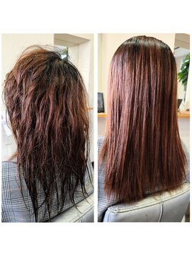 ヘアーメイク ドット(HairMakeDOT) 【酸性ストレート】髪質改善系メニュー