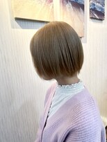 ヘアーグランデシーク(Hair Grande Seeek)&nbsp;ハイトーンショートボブ♪ミルクティーベージュ☆