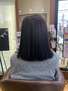 ヘア ショップキャリー ミディアムボ・ストレート
