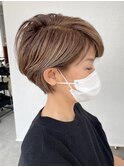 30代40代50代前下がり丸みショート【Ruufus恵比寿渋谷】