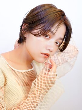 ラフィス ヘアー ティーダ 沖縄店(La fith hair tida) 【La fith】マッシューショート×センターパート