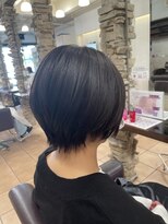 リー 甲子園(Lee) 前下がりのショートボブスタイル