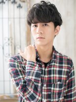 トニーアンドガイ メン 与野駅前店(TONI&GUY MEN)&nbsp;ニュアンスパーマで好感度◎ラウンドマッシュe与野