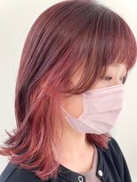 リンダバイネオリーブ 白楽店(Linda by neolive) 成人式・卒業式におすすめ暖色デザインカラーチェリーブラウン