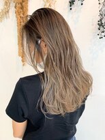 ラボヌールヘアーノーブル 新越谷店(La Bonheur hair noble) バレイヤージュ　レイヤー