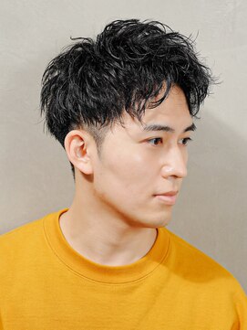 アルファ 新宿(alpha) フェザーパーマ/刈り上げセンターパート/サーフカール[新宿]