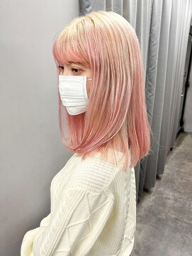 ジオラマ(DIORAMA) ブロンド / ピンク / デザインカラー / ブリーチ