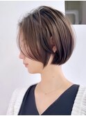 大人可愛いショートヘア