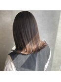 20代30代大人かわいい/グレージュカラー/ショートボブ/小顔/前髪
