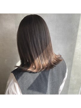 20代30代大人かわいい/グレージュカラー/ショートボブ/小顔/前髪