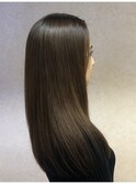 髪質改善　ストレートロング