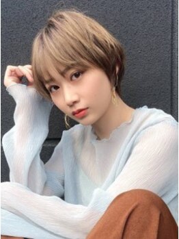 ヘアメイク アージュ 天神西通り店(HAIR MAKE age)の写真/髪質・骨格・毛流れを見極めたカットであなたのなりたいを叶える♪美シルエットのショートはお任せ下さい☆