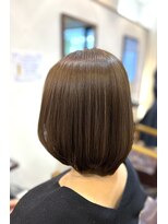 ヘアー グリーン(hair green) つるつる大人ボブ/40代50代60代