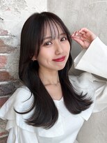 アフロート ルヴア(AFLOAT RUVUA)&nbsp;＊20代30代40代◎小顔顔まわり薄め前髪レイヤーカット