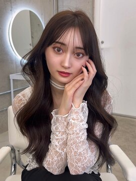 アイシー 表参道(ICY) ブリーチなし透明感カラー/アッシュグレージュオリーブブラウン