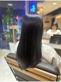 艶髪/ストレートロング/黒髪ロング