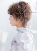 ■ニュアンスパーマフェザーショートウルフ609★上尾30代40代